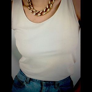 Eileen fisher worn once silk tank top